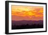 Blazing Sunset-Lance Kuehne-Framed Photographic Print
