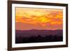 Blazing Sunset-Lance Kuehne-Framed Photographic Print