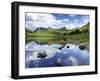 Blea Tarn and Langdale Pikes, Lake District National Park, Cumbria, England, United Kingdom, Europe-Jeremy Lightfoot-Framed Photographic Print