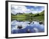 Blea Tarn and Langdale Pikes, Lake District National Park, Cumbria, England, United Kingdom, Europe-Jeremy Lightfoot-Framed Photographic Print