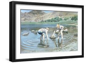 Blea Tarn Summer, 1987-John Cooke-Framed Giclee Print