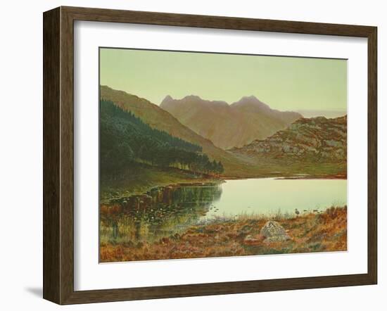 Blea Tarn-John Atkinson Grimshaw-Framed Giclee Print