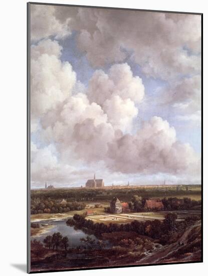 Bleaching Ground in the Countryside Near Haarlem, 1670-Jacob Isaaksz. Or Isaacksz. Van Ruisdael-Mounted Giclee Print