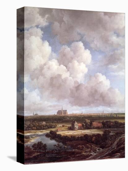 Bleaching Ground in the Countryside Near Haarlem, 1670-Jacob Isaaksz. Or Isaacksz. Van Ruisdael-Stretched Canvas