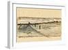 Bleaching Ground-Vincent van Gogh-Framed Giclee Print