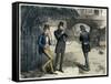 Bleak House by Charles Dickens-Frederick Barnard-Framed Stretched Canvas