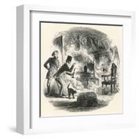 Bleak House, Combustion-Hablot K Browne-Framed Art Print