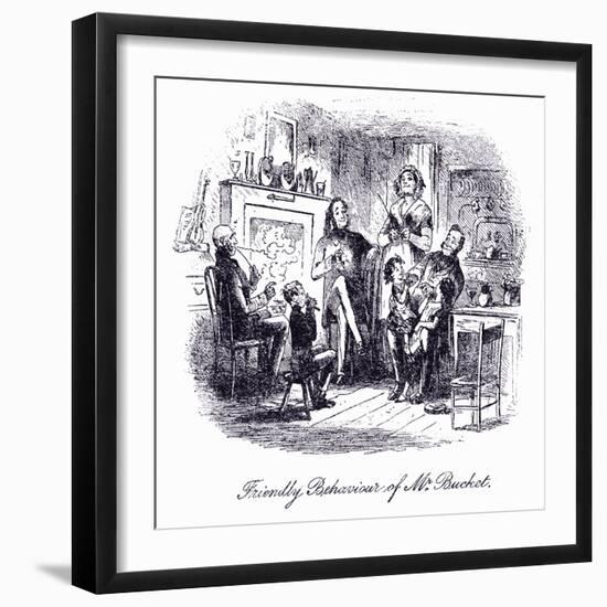 Bleak House-Hablot Knight Browne-Framed Giclee Print