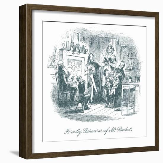 Bleak House-Hablot Knight Browne-Framed Giclee Print