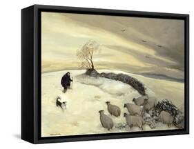 Bleak Winter Day-Margaret Loxton-Framed Stretched Canvas