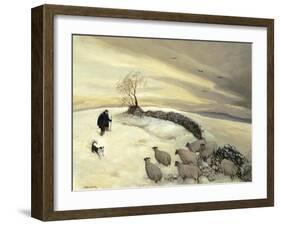 Bleak Winter Day-Margaret Loxton-Framed Giclee Print