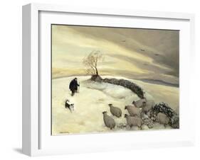 Bleak Winter Day-Margaret Loxton-Framed Giclee Print