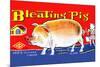 Bleating Pig-null-Mounted Premium Giclee Print