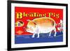 Bleating Pig-null-Framed Art Print