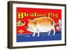 Bleating Pig-null-Framed Art Print