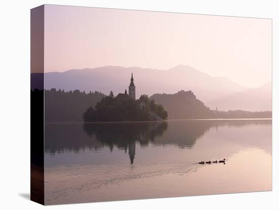 Bled Island and Lake Bled-null-Stretched Canvas