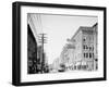 Bleecker Street, Utica, N.Y.-null-Framed Photo