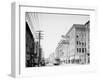 Bleecker Street, Utica, N.Y.-null-Framed Photo