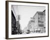 Bleecker Street, Utica, N.Y.-null-Framed Photo