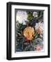 Bleeding Peony-jocasta shakespeare-Framed Giclee Print