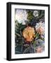 Bleeding Peony-jocasta shakespeare-Framed Giclee Print