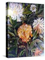 Bleeding Peony-jocasta shakespeare-Stretched Canvas