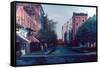 Bleeker Street, 1988-Anthony Butera-Framed Stretched Canvas