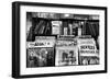 Bleeker Street Record Shop NYC-null-Framed Photo