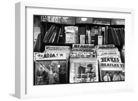 Bleeker Street Record Shop NYC-null-Framed Photo