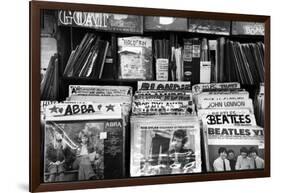 Bleeker Street Record Shop NYC-null-Framed Photo