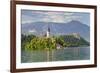 Blejski Otok Island with Santa Maria Church-Markus-Framed Photographic Print