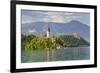 Blejski Otok Island with Santa Maria Church-Markus-Framed Photographic Print