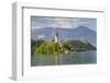 Blejski Otok Island with Santa Maria Church-Markus-Framed Premium Photographic Print