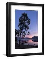 Blencathra and Derwent Water sunrise, Lake District National Park, Cumbria, England, United Kingdom-John Potter-Framed Photographic Print