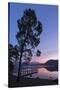 Blencathra and Derwent Water sunrise, Lake District National Park, Cumbria, England, United Kingdom-John Potter-Stretched Canvas