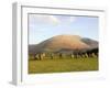 Blencathra from Castlerigg Stone Circle, Keswick, Lake District National Park, Cumbria, England, Un-James Emmerson-Framed Photographic Print