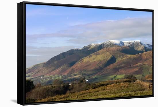 Blencathra (Saddleback), Lake District National Park, Cumbria, England, United Kingdom, Europe-James Emmerson-Framed Stretched Canvas