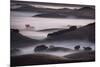 Blend of Hills and Fog, Magic Morning in Sonoma, Petaluma California-Vincent James-Mounted Photographic Print