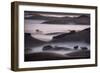 Blend of Hills and Fog, Magic Morning in Sonoma, Petaluma California-Vincent James-Framed Photographic Print