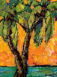 Mimosa Sky Palm Tree-Blenda Tyvoll-Art Print