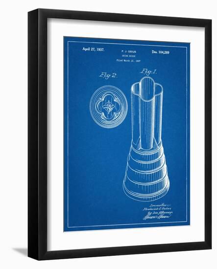 Blender Patent Kitchen Art-null-Framed Art Print