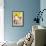 Blender-null-Framed Art Print displayed on a wall