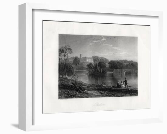 Blenheim, Oxfordshire, England, 19th Century-John Cousen-Framed Giclee Print