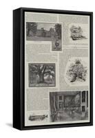 Blenheim Palace Illustrated-Henry Edward Tidmarsh-Framed Stretched Canvas