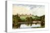 Blenheim Palace, Oxfordshire, Home of the Duke of Marlborough, C1880-Benjamin Fawcett-Stretched Canvas