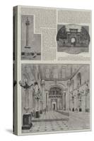 Blenhelm Palace Illustrated-Henry Edward Tidmarsh-Stretched Canvas