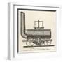 Blenkinsop's Locomotive at Middleton Colliery-null-Framed Art Print