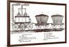 Blenkinsop's Rack Locomotive, C. 1814-null-Framed Giclee Print