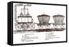 Blenkinsop's Rack Locomotive, C. 1814-null-Framed Stretched Canvas