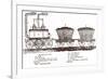 Blenkinsop's Rack Locomotive, C. 1814-null-Framed Giclee Print